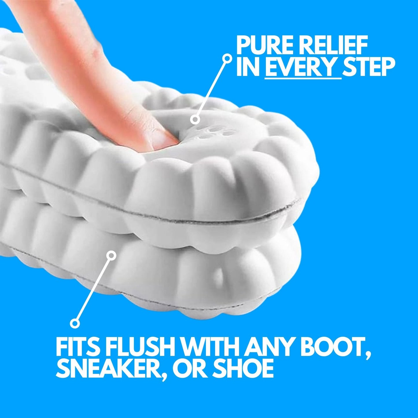 CloudySoles™ Orthopedic Cloud Insoles